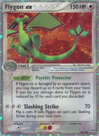 Flygon ex - Holofoil Power Keepers - Ultra Rare
