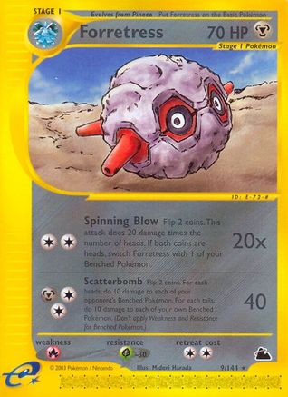 Forretress (9) Skyridge - Rare