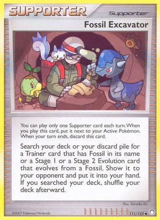 Fossil Excavator 111 Mysterious Treasures - Uncommon