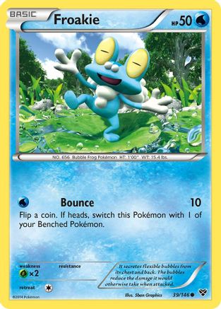 Froakie 039 XY Base Set - Common