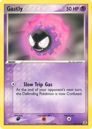 Gastly 063 FireRed & LeafGreen - Common