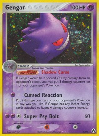 Gengar 005 - Reverse Holofoil Legend Maker - Holo Rare