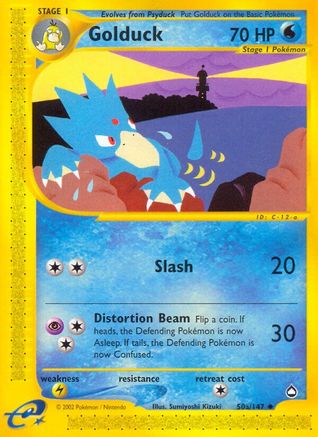 Golduck (50a) Aquapolis - Uncommon