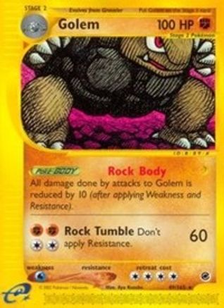 Golem (49) - Reverse Holofoil Expedition - Rare