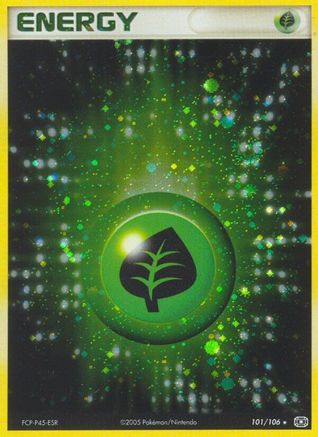 Grass Energy 101/106 Emerald - Holo Rare