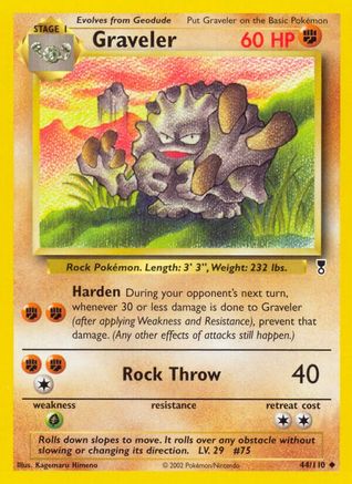 Graveler - Reverse Holofoil Legendary Collection - Uncommon