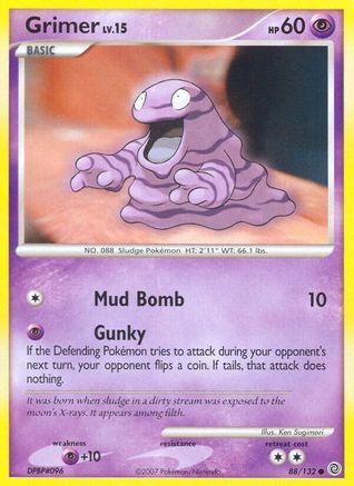Grimer 088 Secret Wonders - Common