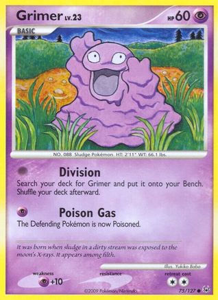 Grimer - Reverse Holofoil Platinum - Common