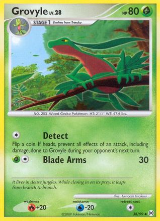 Grovyle (38) (38) 038 Arceus - Uncommon