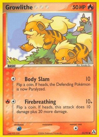 Growlithe 055 Legend Maker - Common