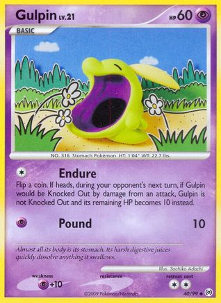 Gulpin (40) (40) 040/99 Arceus - Uncommon