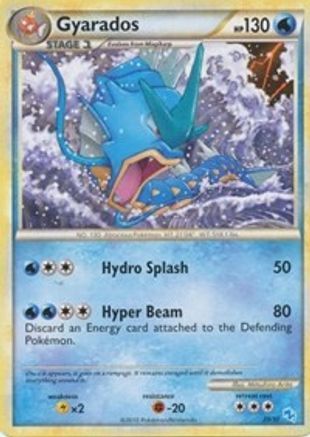 Gyarados (#20 Non-Holo) HGSS Trainer Kit Gyarados & Raichu - Common
