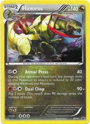Haxorus - BW57 - Holofoil Black and White Promos - Promo