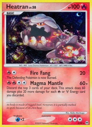 Heatran - Reverse Holofoil Arceus - Holo Rare