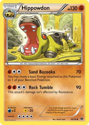 Hippowdon - Reverse Holofoil Next Destinies - Uncommon