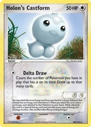 Holon's Castform 044 - Reverse Holofoil Holon Phantoms - Uncommon