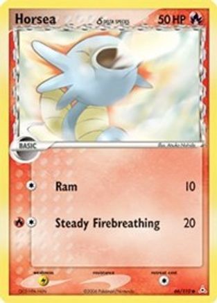 Horsea (Delta Species) 066 - Reverse Holofoil Holon Phantoms - Common