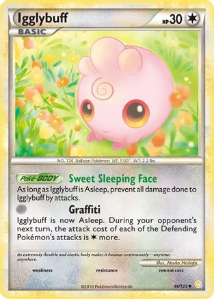 Igglybuff 044 HeartGold SoulSilver - Uncommon