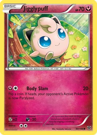 Jigglypuff (88) (88) 088 XY Base Set - Common