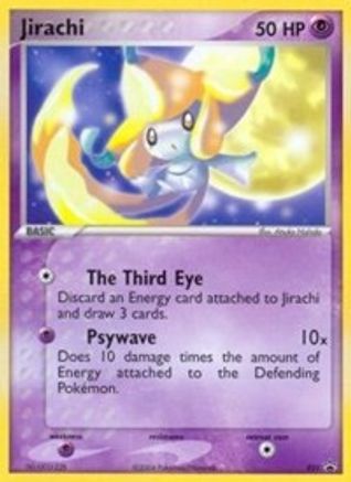 Jirachi - 021 (Jirachi: Wish Maker DVD Release) Nintendo Promos - Promo