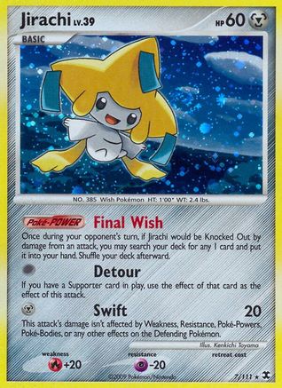 Jirachi - Holofoil Rising Rivals - Holo Rare