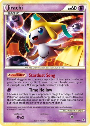 Jirachi - Reverse Holofoil Unleashed - Holo Rare