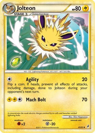 Jolteon 045 Call of Legends - Uncommon