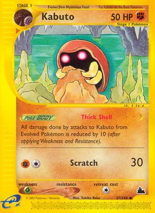 Kabuto - Reverse Holofoil Skyridge - Uncommon
