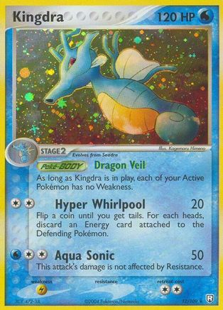 Kingdra 012 - Holofoil Team Rocket Returns - Holo Rare