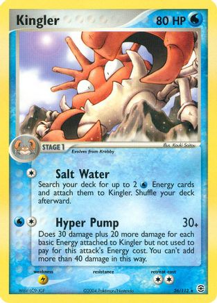 Kingler FireRed & LeafGreen - Rare