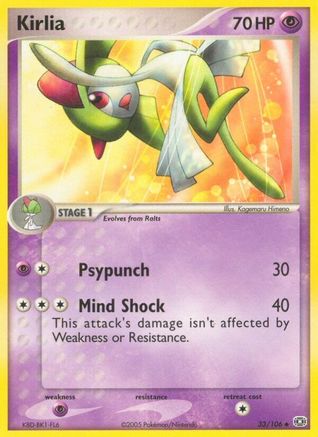 Kirlia Emerald - Uncommon
