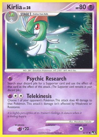 Kirlia - Holofoil POP Series 7 - Uncommon