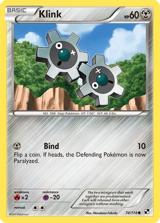 Klink - Reverse Holofoil Black and White - Common