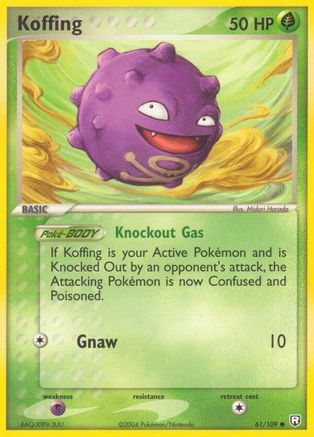 Koffing 061 Team Rocket Returns - Common