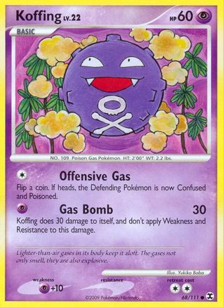 Koffing 068 Rising Rivals - Common