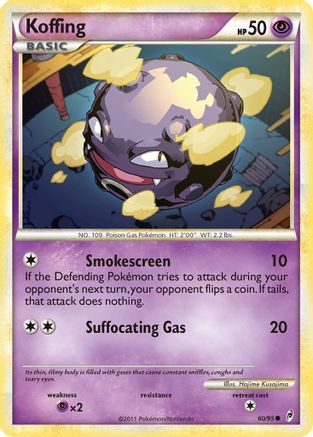 Koffing 060 Call of Legends - Common