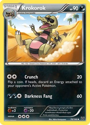 Krokorok XY Base Set - Uncommon