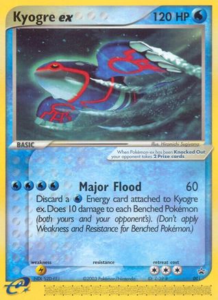 Kyogre ex (Nintendo Power Magazine) 001 Nintendo Promos - Promo