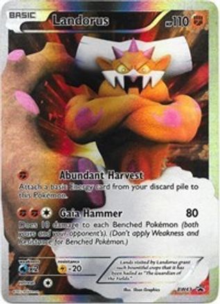 Landorus BW43 - Holofoil Black and White Promos - Promo