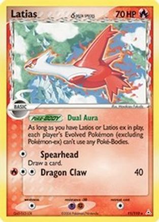 Latias - 011/110 (Delta Species)/110 - Holofoil Holon Phantoms - Holo Rare
