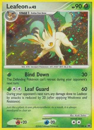 Leafeon (7) - Holofoil Majestic Dawn - Holo Rare