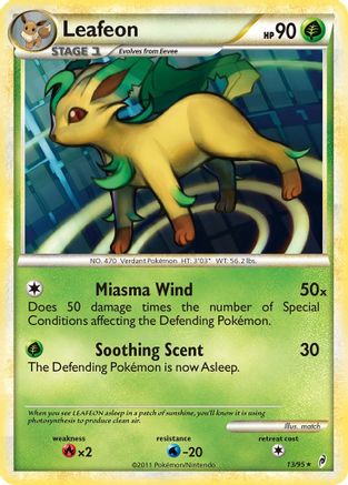 Leafeon - Holofoil Call of Legends - Holo Rare