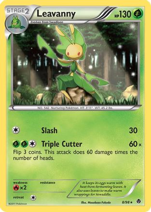 Leavanny (8) Emerging Powers - Rare