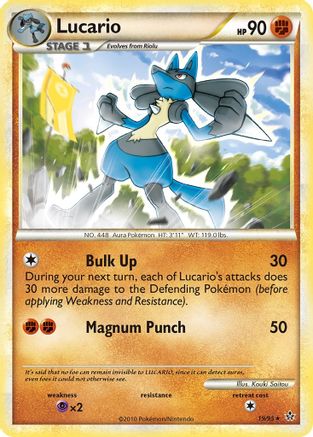 Lucario 019/95 Unleashed - Rare