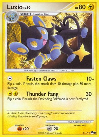 Luxio - Holofoil POP Series 8 - Uncommon