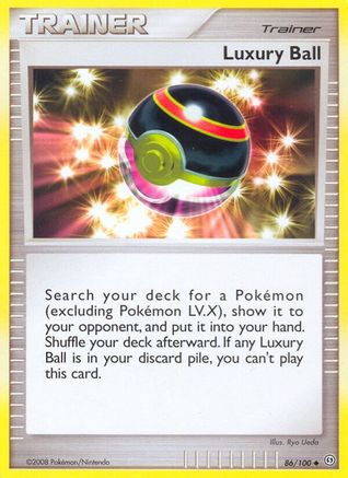 Luxury Ball 086 - Reverse Holofoil Stormfront - Uncommon