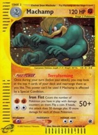 Machamp (16) - Holofoil Expedition - Holo Rare
