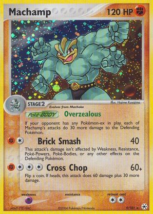 Machamp - Reverse Holofoil Hidden Legends - Holo Rare