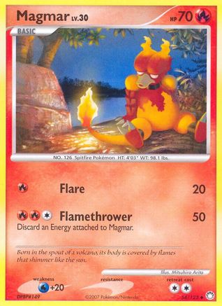 Magmar Mysterious Treasures - Uncommon
