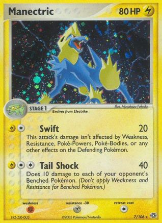 Manectric 007/106 Emerald - Holo Rare